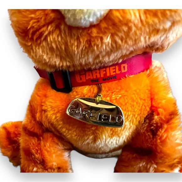 Garfield the Cat TY Super Soft Beanie Buddy 2004 Garfield Movie Sanitized EUC - Picture 3 of 11